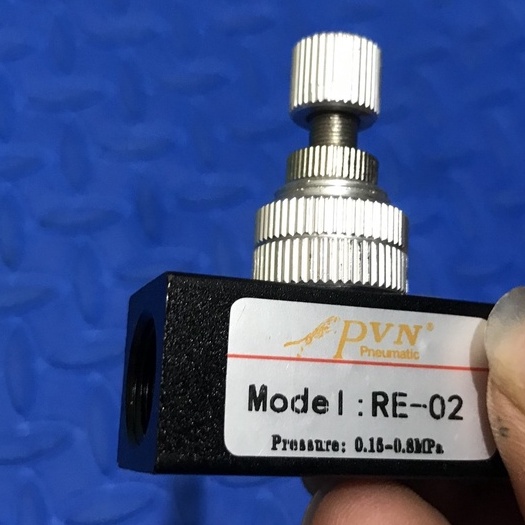 Van tiết lưu khí nén RE01, RE02, RE03, RE04, van điều chỉnh khí nén