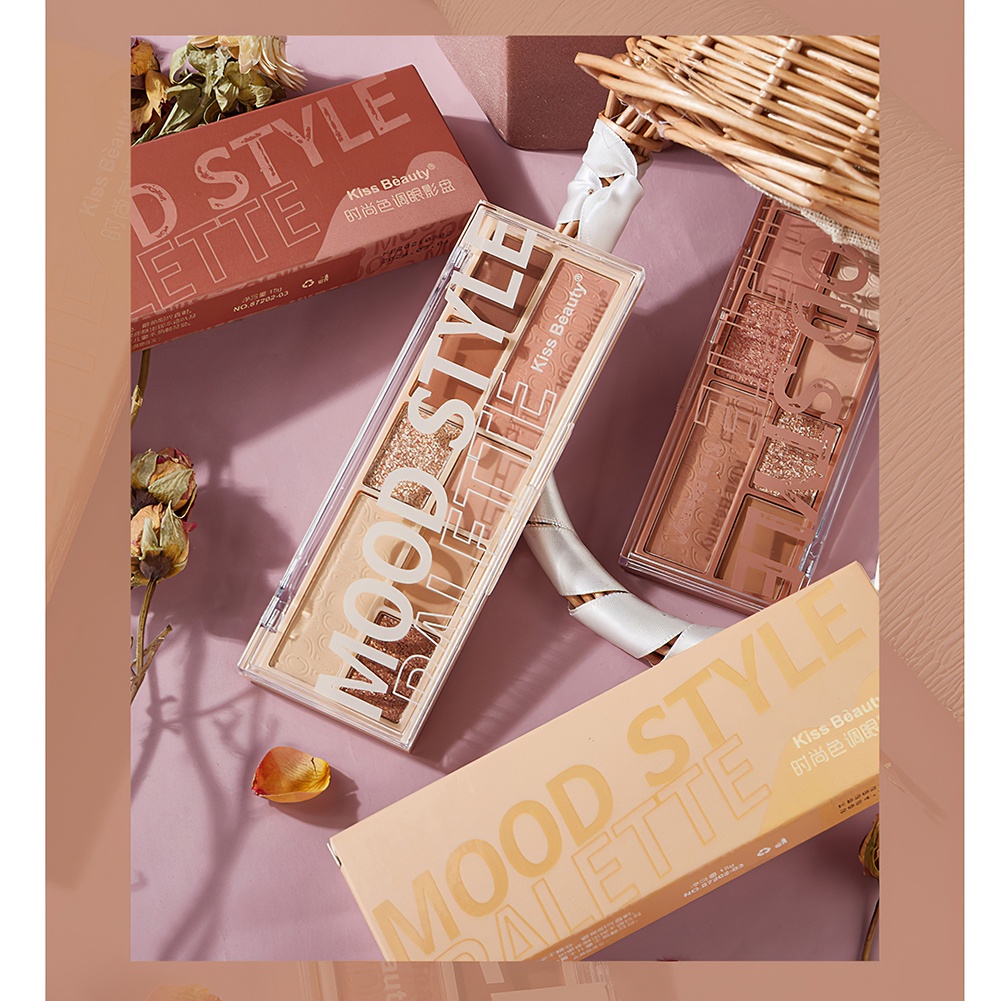 (Hàng Mới Về) Bảng Phấn Mắt Gecomo 8 Màu Sắc Hiệu Ứng Lì / Ánh Ngọc Trai Thời Trang | BigBuy360 - bigbuy360.vn