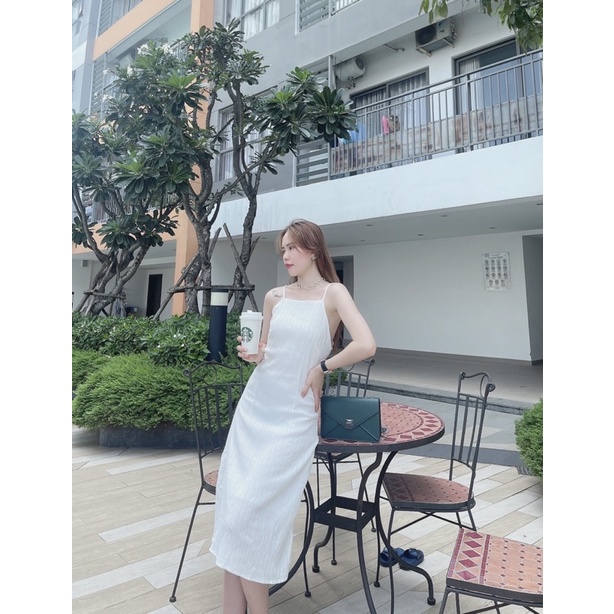 Đầm dự tiệc 2 dây siêu phẩm mùa hè Virgo  Dress BT121