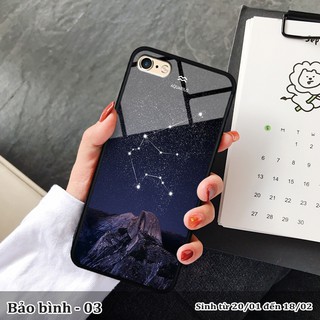 Ốp kính iPhone 6/ 6s in cung hoàng đạo