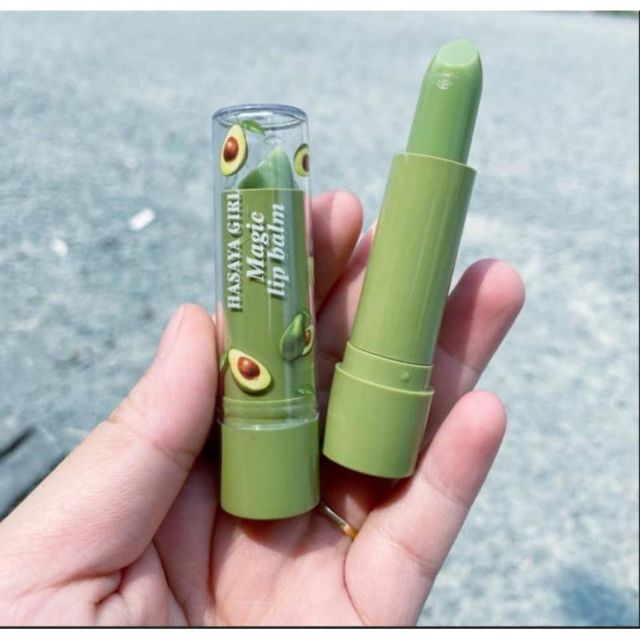 Son dưỡng môi Trái Bơ Hasaya Girl Soft Avocado lipbalm chính hãng nội địa sỉ rẻ mềm môi hồng môi căng mộng