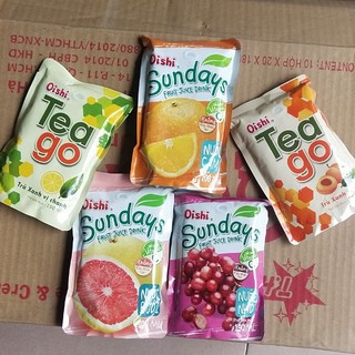 Nước trái cây TeaGo - oishi 200ml đủ vị