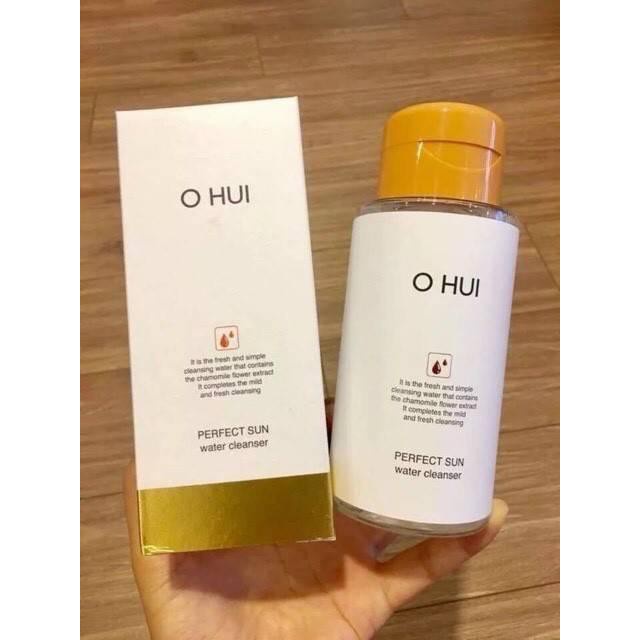 [Mới] Nước tẩy trang ohui Perfect Sun Water Cleanser full 300ml