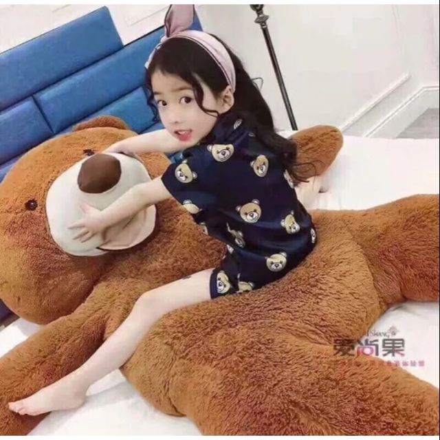 Combo 9 bộ Pijama lụa cho bé trai , bé gái