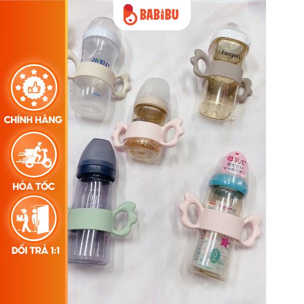 Tay Cầm Bình Sữa Avent, Moyuum Silicon, Phù Hợp Với Tất Cả Bình Cổ Rộng Babibu - TCBS