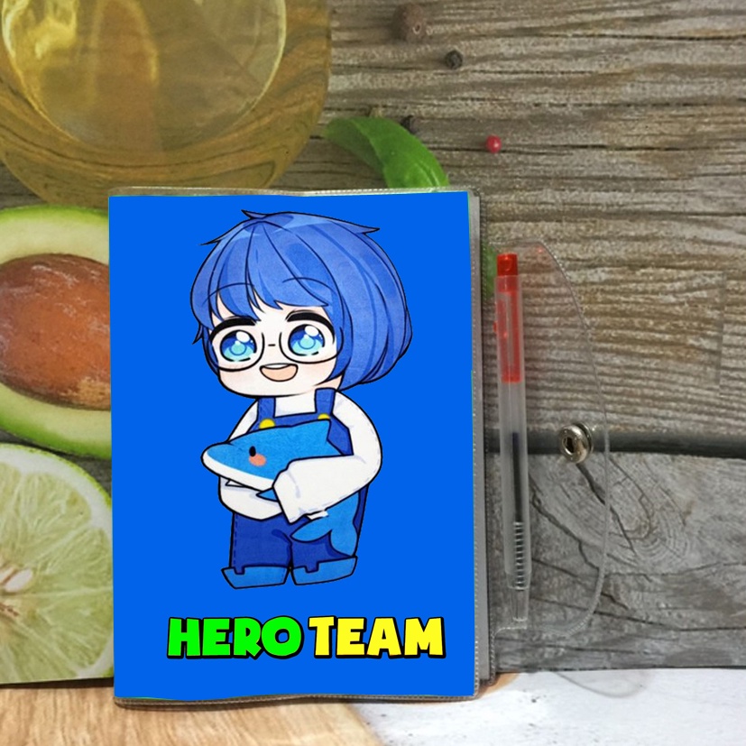 Sổ tay Hero Team (Tặng kèm cây bút viết) - Mẫu 02