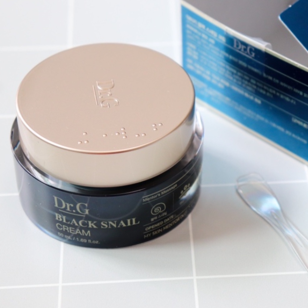 Dr.G Black Snail Cream 50ml / Korean Cosmetics