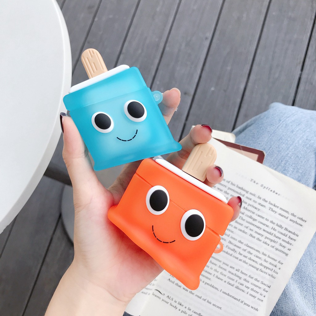 Cute popsicle airpods case airpods pro case anti-drop protective cover for wireless bluetooth headsets