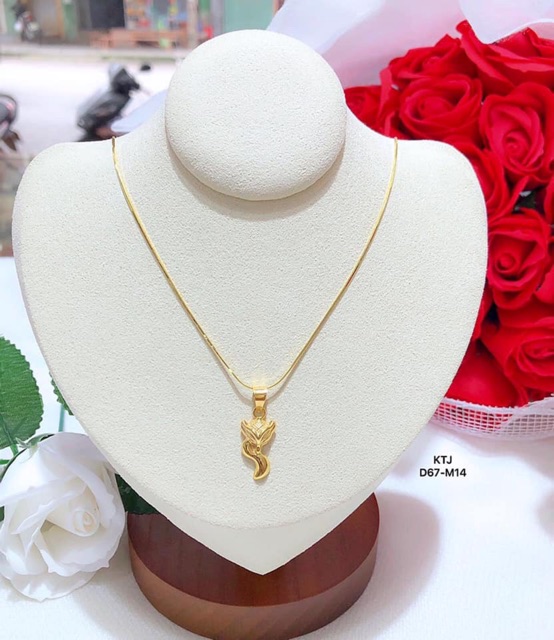 Dây chuyền mặt hồ ly có bán lẻ mặt