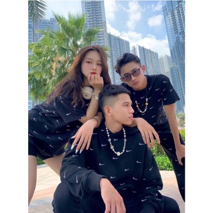 Áo Thun Nike Swoosh Thêu Logo - Vải Chất