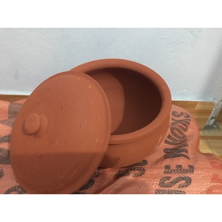 Niêu đất kho cá,nấu cơm-sire 18cm(sản phẩm gốm phù lãng)