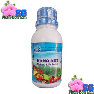 NANO BẠC AHT Chai 100ml - DIỆT KHUẨN, TRỊ TUYẾN TRÙNG, TĂNG SỨC ĐỀ KHÁNG CHO CÂY