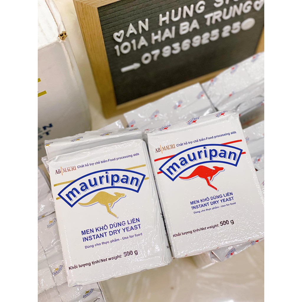 MEN MAURI 500gr DÙNG LÀM BÁNH MÌ