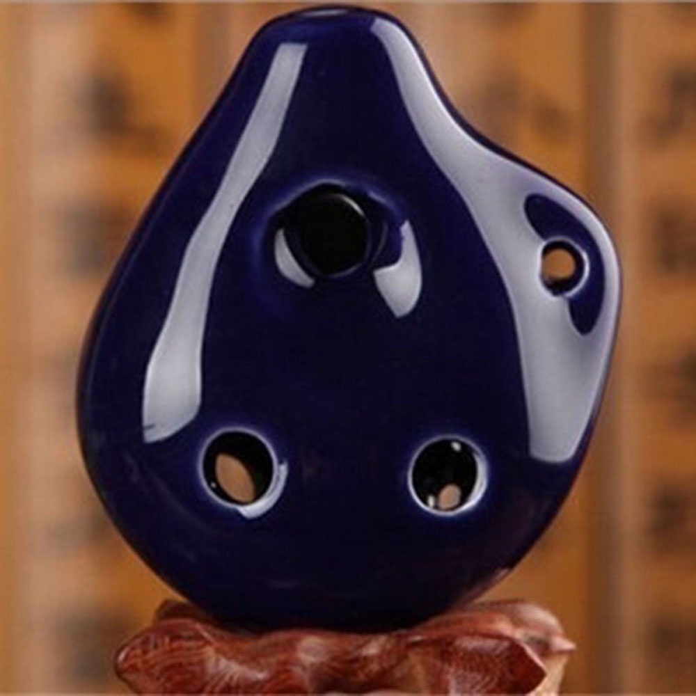Sáo ocarina mini 6 lỗ bằng gốm thủ công 3 dành cho học sinh
