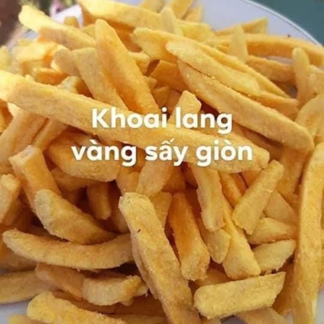 2kg Khoai Lang Vàng Sấy Giòn