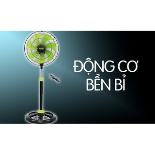 QUẠT ĐỨNG SENKO DTS1607 cao max 120cm