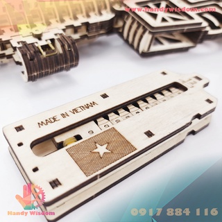 Mô hình lắp ghép gỗ - AR m12
