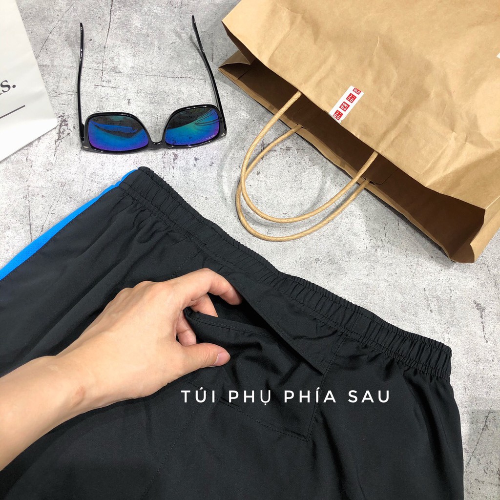 Quần short thể thao ngắn bigsize running tập gym nam xuất dư cao cấp STT - HM - 113