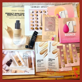 Mẫu thử kem nền [sample foundation] các hãng Mỹ