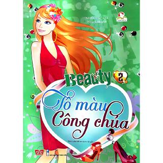 Sách - beauty - tô màu công chúa