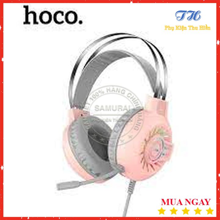 Tai Nghe Chụp Tai Cao Cấp Dành Cho Game Thủ Hoco ESD04 - Chính Hãng - BH 12 Tháng