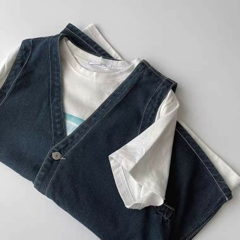 Order áo gile vintage ulzzang 4271