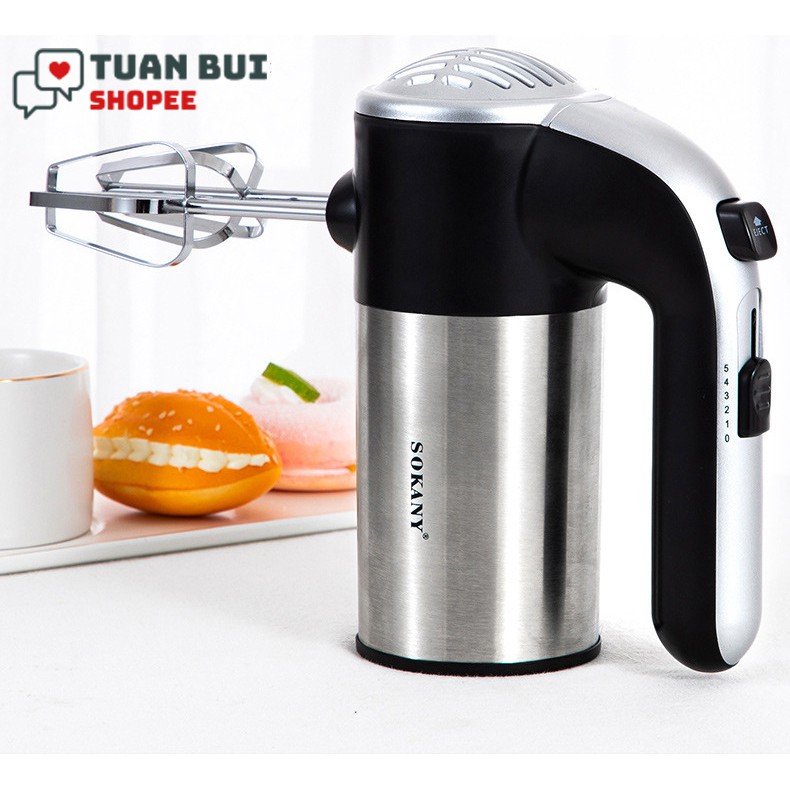 [Mã ELHA22 giảm 5% đơn 300K] Máy đánh trứng, nhào bột LH-952 công suất 800W