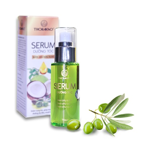 Thorakao Serum Dưỡng Tóc 75ml - (Tinh Dầu Dừa, Bưởi, Olive)