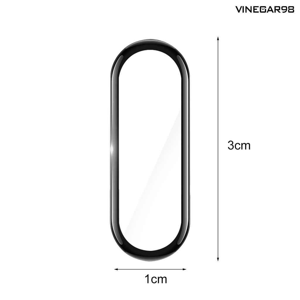 Set 2 Miếng Dán Bảo Vệ Màn Hình Cao Cấp Cho Xiaomi Mi Band 4 / 5 / 6