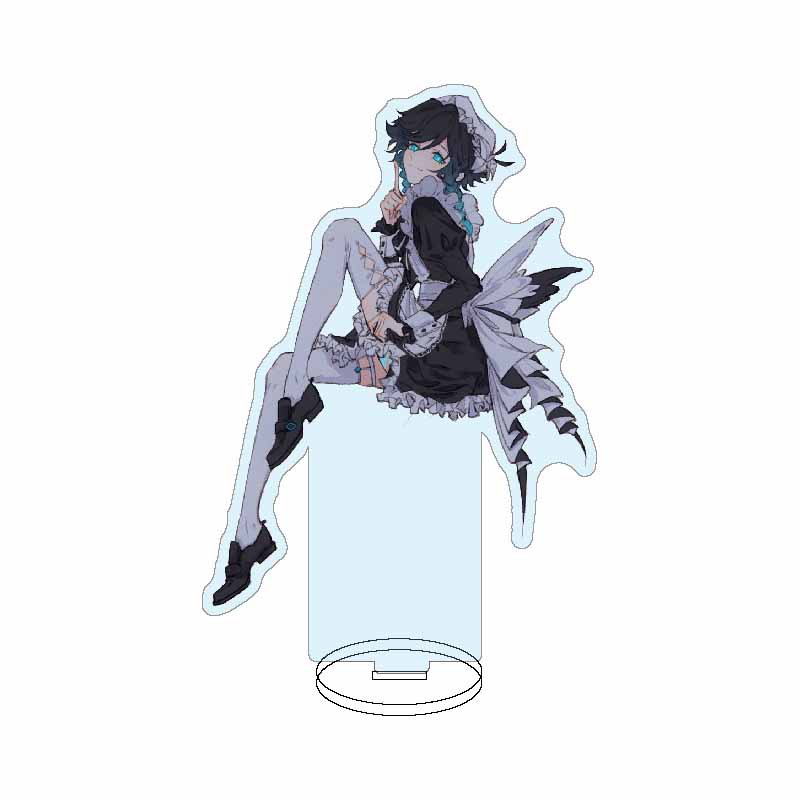 Hobby Genshin Va Chạm Đầm Hầu Gái Shikanoin Heizou Kunikushi Kazuha Ayato Bằng Acrylic Làm Quà Tặng Cho Búp Bê