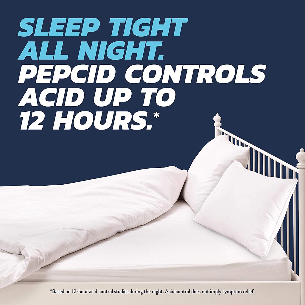 [DATE 8/2023 &amp;11/ 2023] MAXIMUM STRENGTH PEPCID AC 50 &amp; 75 TABLETS (50 &amp; 70 VIÊN)