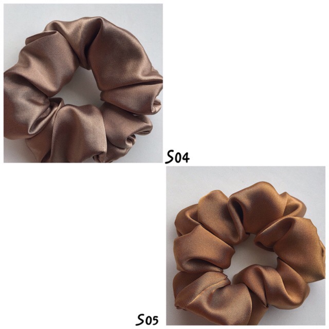 Scrunchies combo brown