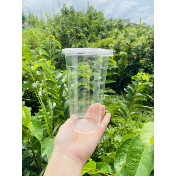 Ly nhựa 700ml, ly đế bằng 700ml