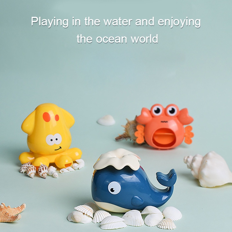 ZHAN QI TOYS Bộ đồ chơi lắp ráp vòi phun nước  phối động vật hoạt hình dễ thương cho bé