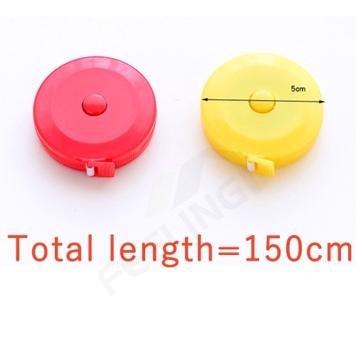 Thước Dây Mềm Và Có Thể Thu Gọn 150cm / 60Inch Dùng Để Đo Lường May Vá Thủ Công