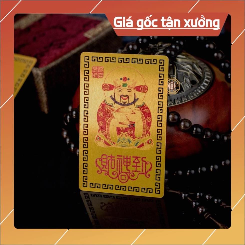 Kim Bài Linh Phù Tây Tạng để ốp điện thoại Chiêu Tài Lộc, Tình Duyên Thi Cử - Tổng Kho Sỉ Phong Thủy