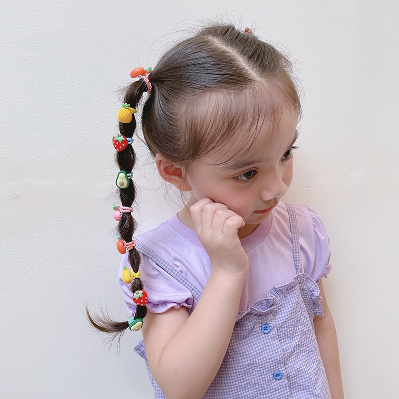 Dây Buộc Tóc Co Giãn Không Đau Thiết Kế Mới Cho Nữ