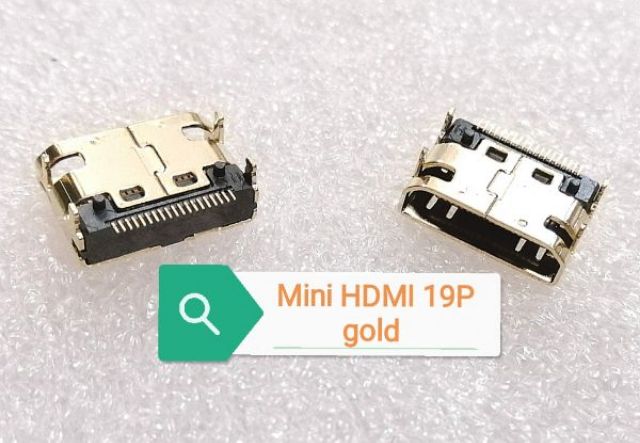 Cổng kết nối mini HDMI 19 chân dán hàn mạch