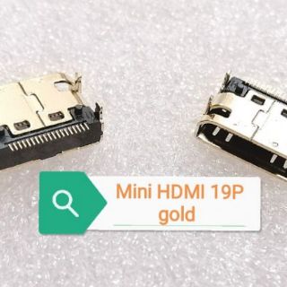 Cổng kết nối mini HDMI , HDMI 19  chân dán hàn mạch
