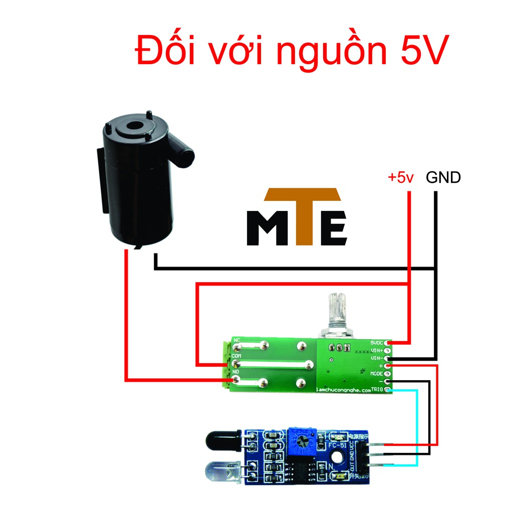 Mạch tạo trễ 0-20S sử dụng NE555 nguồn 5-30V