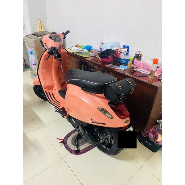 Túi trống treo xe motor classic -
