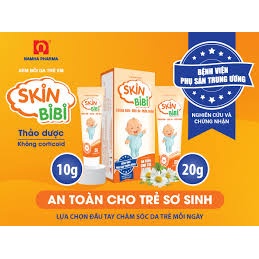 Kem bôi hăm, ngứa Skin BiBi tuýp 20g chính hãng Nam Hà