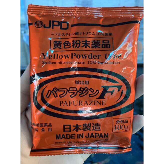 Chế phẩm sát khuẩn dưỡng cá ELBAGIN - YELLOWPOWDER 50g,100g
