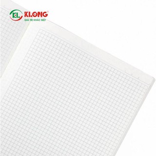 Sổ KLONG Caro A4 Math Notebook may 120 trang; MS 987 [Sổ caro Klong]