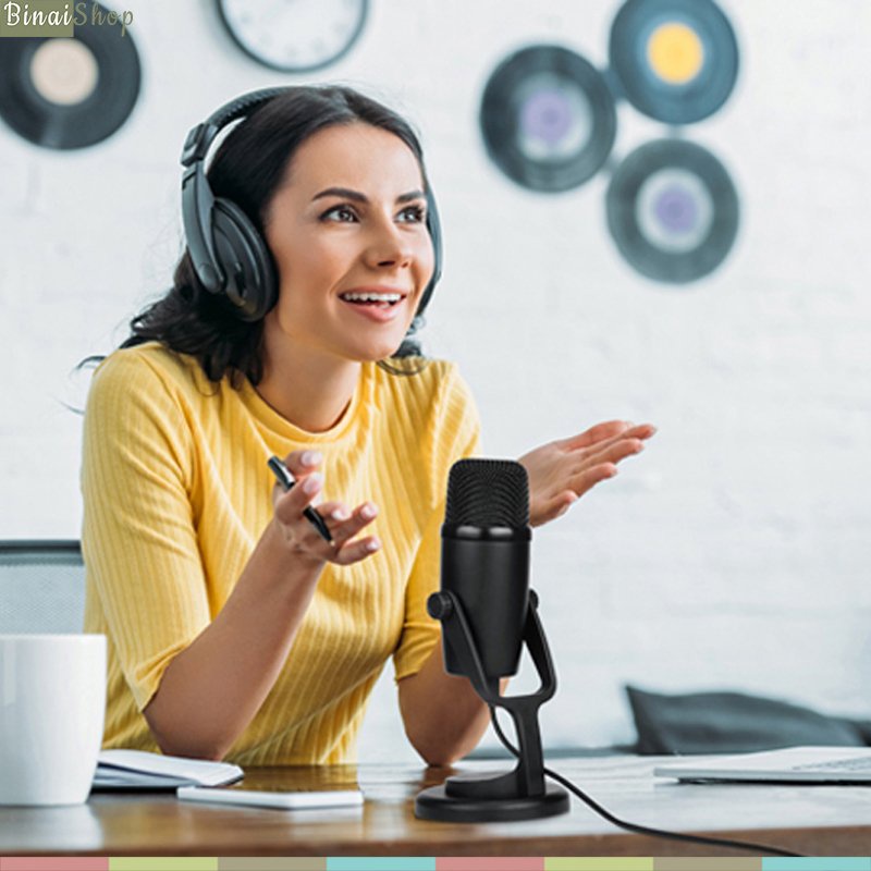 Boya BY-PM500 USB - Micro Condenser Thu Âm Cho Máy Tính, Điện Thoại