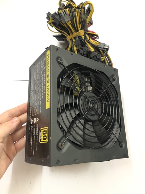 [Mã Sale hoàn 50k cho đơn từ 1tr] Nguồn Coin 1650w chuẩn 80 plus gold nhiều đầu 6+2