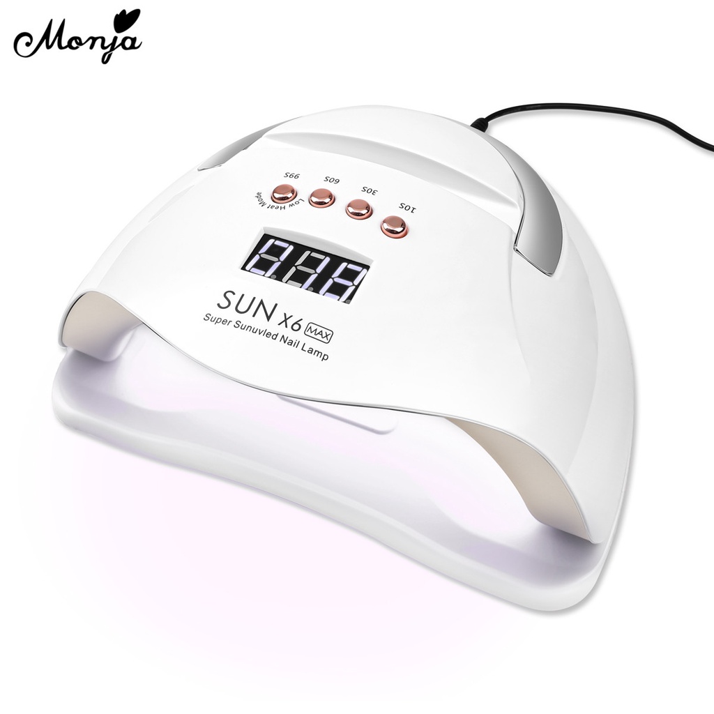 MONJA Đèn LED UV Sấy Khô Móng Tay 36 Bóng 220W Chuyên Dụng