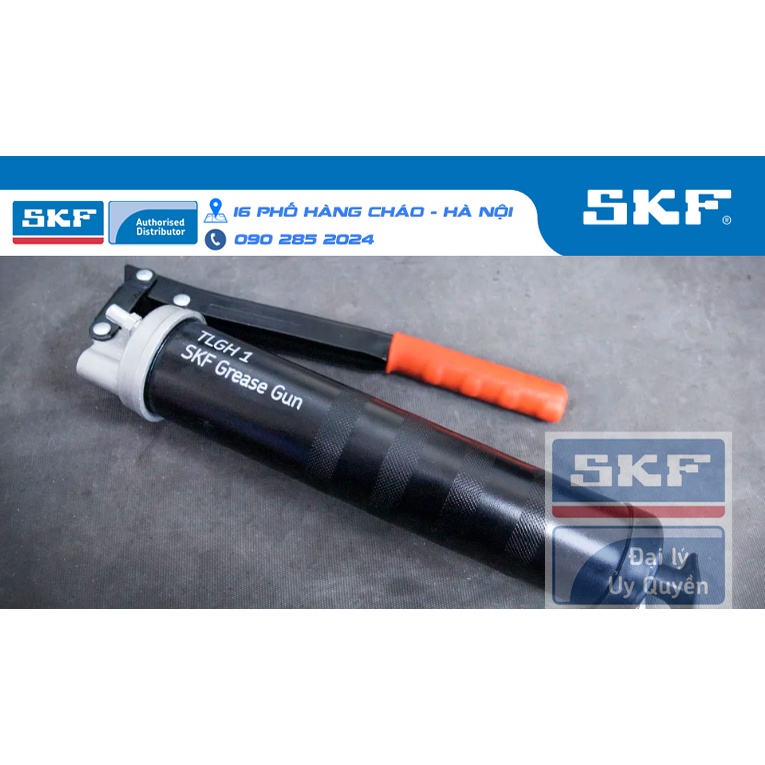 Súng bơm mỡ SKF TLGH 1 - Súng bơm mỡ bằng tay thích hợp cho các loại mỡ SKF loại trong hộp nhựa 400gram.