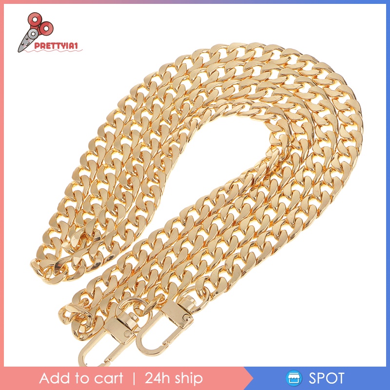 [Prettyia1] Dây Xích Thay Thế Cho Túi Xách / Đeo Vai / Túi Xách