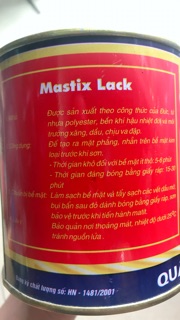 Bả matit 1 thành phần Mastix Lack